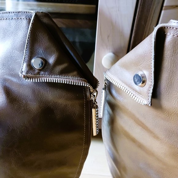 Brown Knee-High Women's Boots - Picture 5 of 7